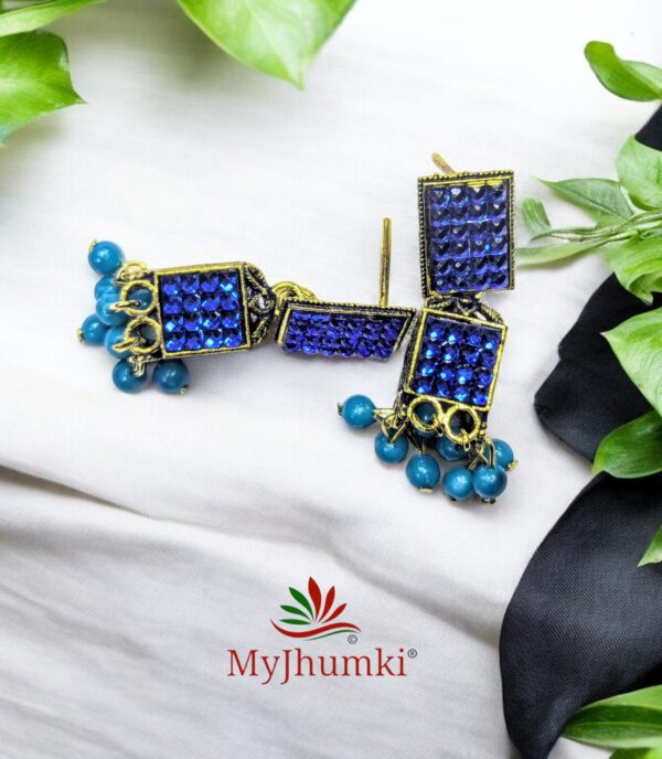 Oxidised Jhumka Earring For Women